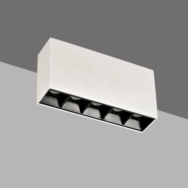multiple surface spotlight , surface mount light fixture , antiglare surface light Supplier | Sincerelux